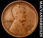 1915-D Lincoln Wheat Cent- Semi Key Better Date No Reserve #J5474