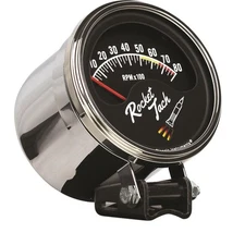 Classic Instruments RT80SLF Rocket Tachometer, 3-3/8 Inch, 8,000 RPM
