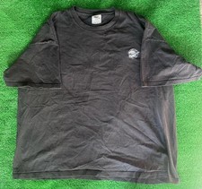 Vintage 90s Nike Swoosh Embroidered T Shirt Size XXLarge Black Made In USA