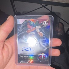 Topps 2023 Bowman Platinum Autograph Tanner Schobel Minnesota Twins #TOP-2