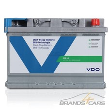 CONTINENTAL VDO AUTOBATTERIE 12V 70Ah STARTERBATTERIE 760A EFB L3 START STOP