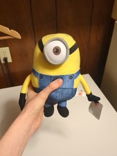 Toy Factory Despicable Me Legacy Minion Stuart Plush Stuffed Animal Toy 10" NWT