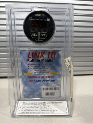 Heart Interface Link 10 Battery Monitor LED Display with Shunt