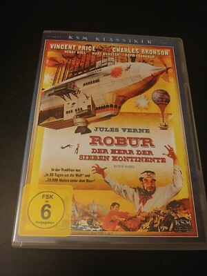 Robur Lord of 7 Continents - Charles Bronson, Vincent Price, Jules Verne region2