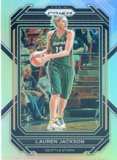 2023 Panini Prizm WNBA LAUREN JACKSON #64 SILVER PRIZM STORM