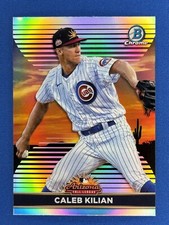 2022 Bowman Chrome #AFLS-26 Caleb Kilian Arizona Fall League Refractor Cubs