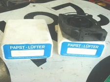 2 Vintage NOS Papst Lufter Fan TYP RL 90-18/50 220V