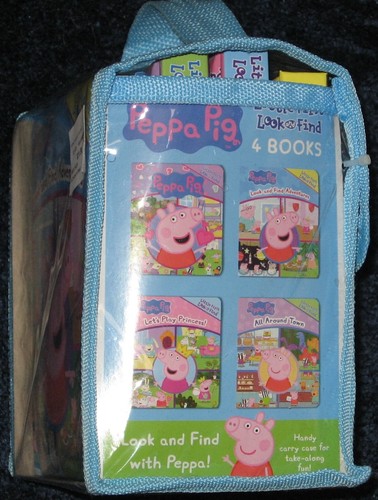 Peppa Pig Little First Look and Find Adventures 4 Book Set NEW Sealed in Bag - Picture 3 of 5