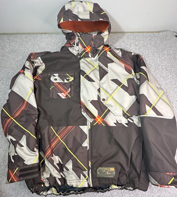 Vintage Y2K Oakley Men s Small Battalion Hooded Snowboard Ski Tactical Jacket