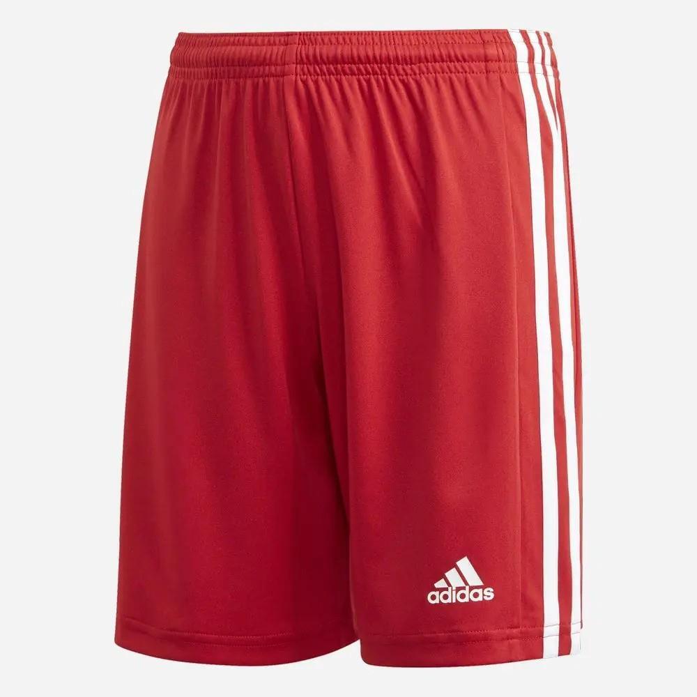 adidas Squadra 21 Kids Climalite Shorts Age to 10 Red Boys Girls sport gym