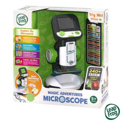 LeapFrog Magic Adventures Mikroskop interaktives Kinder MINT-Spielzeug (5+ Jahre) - 5256