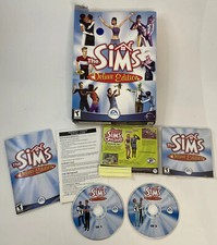 The Sims Deluxe Edition PC Computer Game 2-Disc CD-Rom EA Games 2002