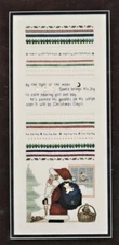 DKT Originals Santa's Sampler Counted Thread Chart