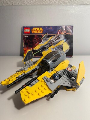 Lego Star Wars Anakins Jedi Interceptor 75038 Alle Teile Alle Figuren