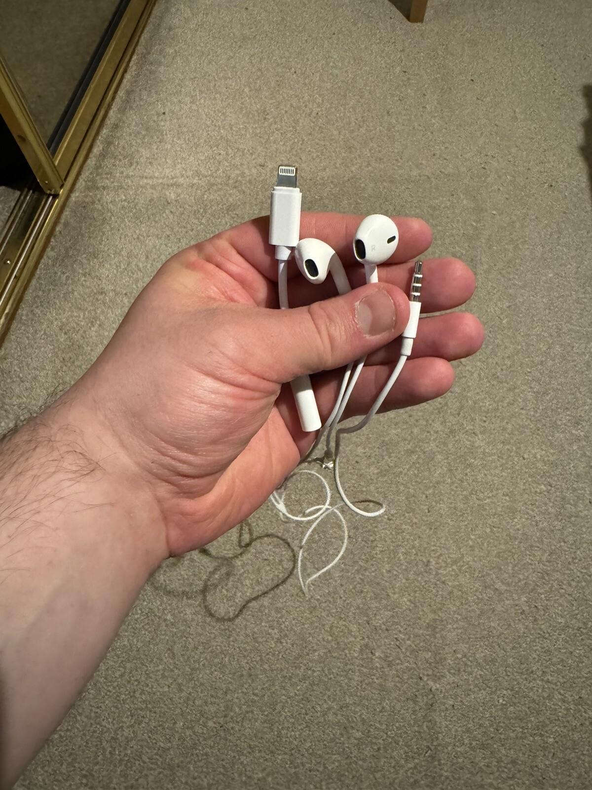 Genuine Earphones for Apple iPhone iPad Headphones Handsfree With Mic 3