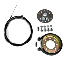Brake Band Drum Hub & Cable Kit 4" for Tecumseh Briggs Stratton DuroMax Predator