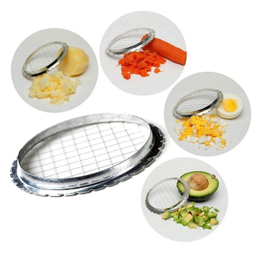 Heavy Duty Round Grid Cutter for Slicing Eggs and Cheese with Precision - Picture 19 of 20
