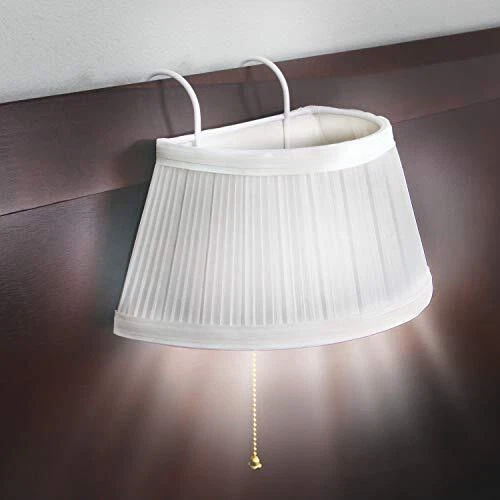 Bandwagon Designer Headboard Lamp Adjustable Full Cream