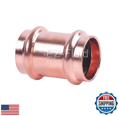 EZ-FLUID Heavy Duty 2'' Press Slip Coupling without Stop LF Press Pressure Cop