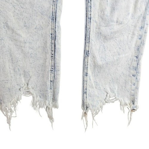 Jeans acampanados cortos de tiro alto lavados vintage Vervet 28 - Imagen 6 de 12