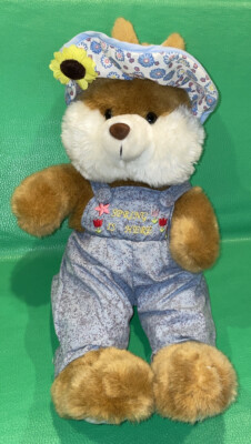 Goffa Rabbit Bunny Stuffed Animal Plush Spring Is Here Easter 15  Tall Sitting