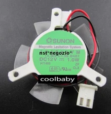 124010VM GPU cooling fan DC 12V 1.0W 2Pin