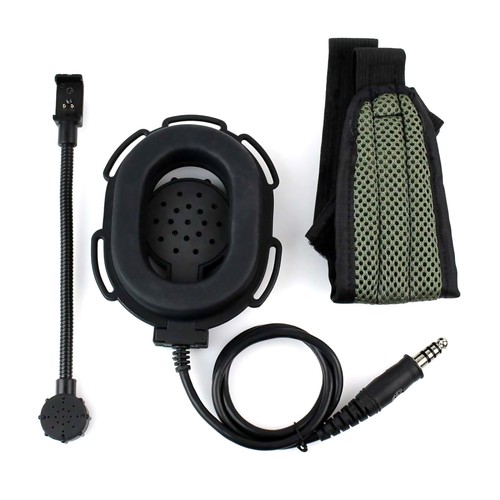 40-60db Earpiece Headset Headphone Airsoft Mic Radio For Bowman Elite II HD03 E - Zdjęcie 3 z 9
