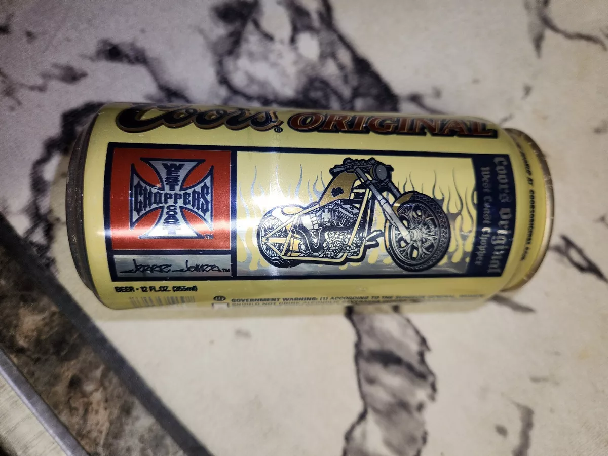 Vintage Coors West Coast Choppers Jesse James Can