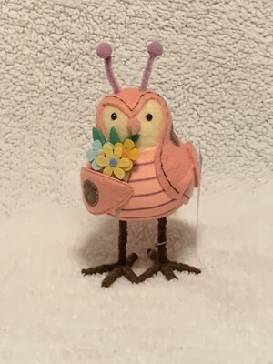 Target Spritz Bird, Spring Easter 2024  LADY  Fabric Bird New With Tags!