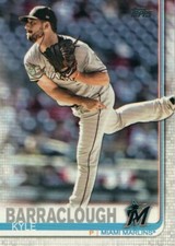 #138 Kyle Barraclough Miami Marlins 2019 Series 1 Topps Baseball