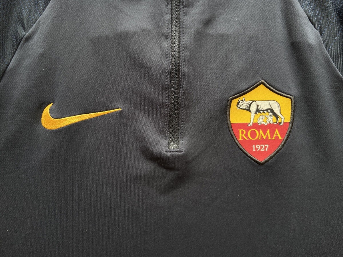 ROMA 2019 2020 TRAINING FOOTBALL SOCCER 1/4 ZIP SWEATSHIRT