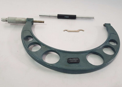 SHAN 175-200MM OUTSIDE DIAMETER MICROMETER 0.01MM