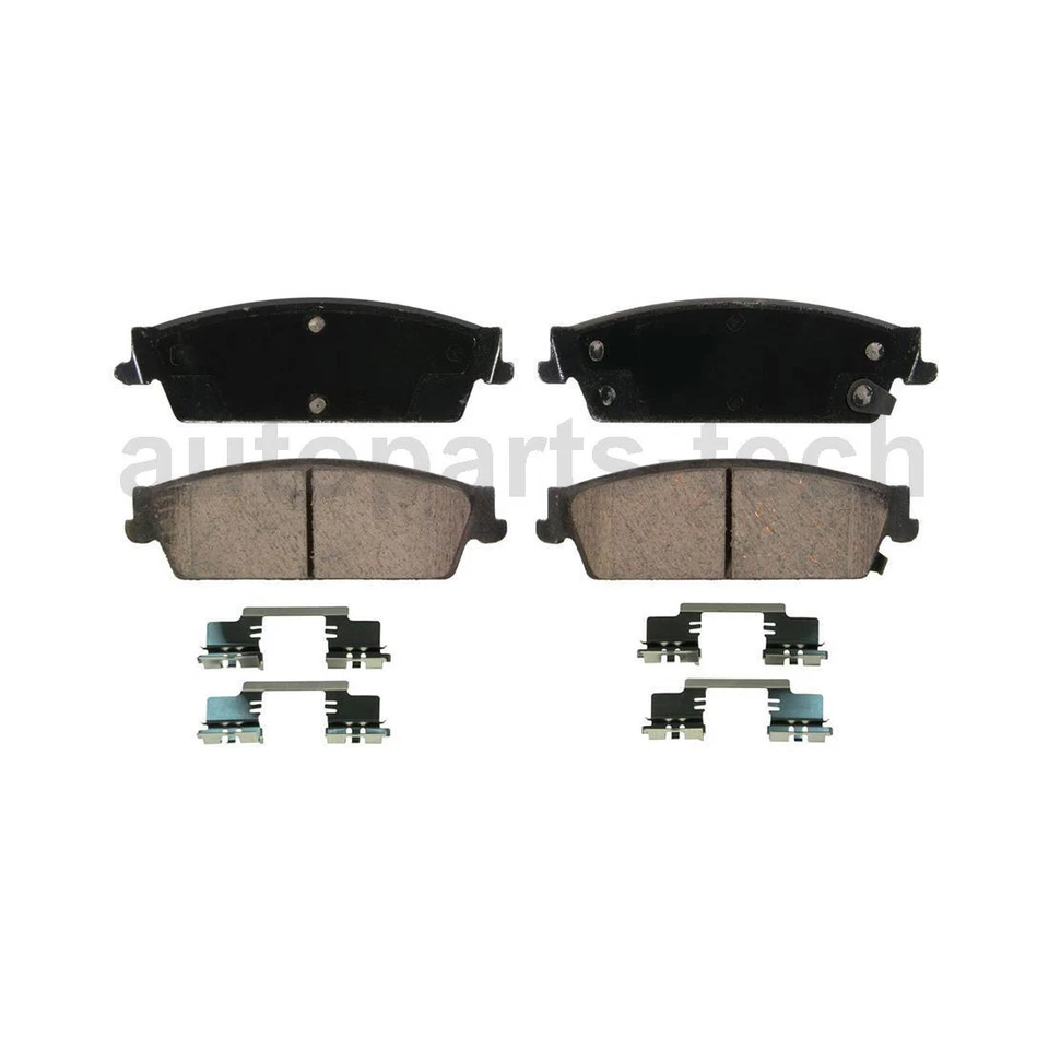 Juego de 2 pastillas de freno de disco delanteras traseras Wagner para GMC Yukon XL 1500 2007 2008 Foto 3 de 4