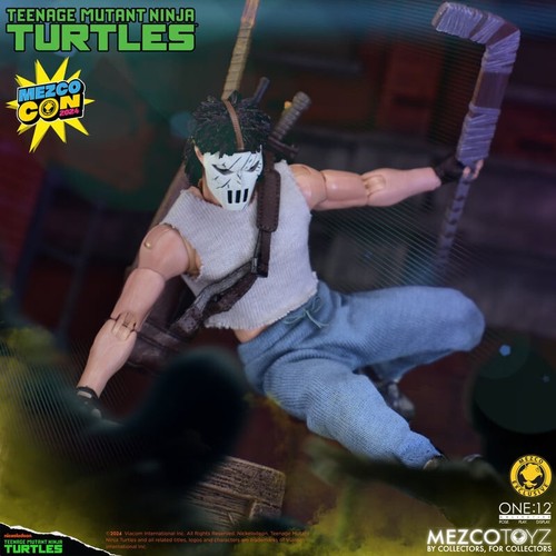 MEZCO TOYZ ONE:12 TMNT CASEY JONES 6" ACTIONFIGUR EXKLUSIV NEU IN HAND *US* - Bild 18 von 20