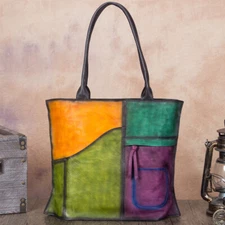 Genuine Leather Purses and Handbags Women Tote Bag Sholder Bag Crossbody Satchel