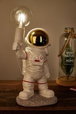 Spaceman Astronauta Lampada USB 40 Cm Lampada Da Comodino PC Tavolo Ufficio
