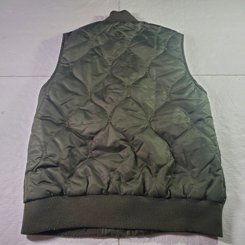 G-Unit 50 Cent Puffer Vest Youth Sz Medium Army Green Y2K - Picture 2 of 7