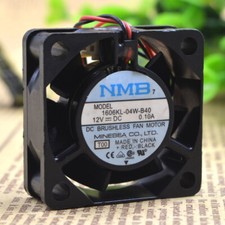 NMB 1606KL-04W-B40 4cm 4015 12V 0.10A Chassis Industrial Cooling Fan Mute