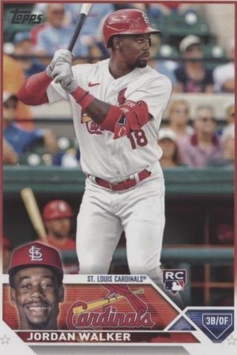 その他 Topps Jordan Walker 2023 Topps Series 2 Jordan Walker Rookie Card #344 Cardinals RC