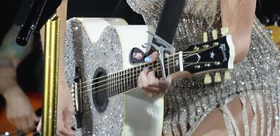 AUTHENTIC Taylor Swift Eras Tour Midnights Guitar Pick Thrown