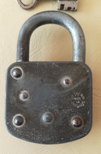 Altes SUL Vorhängeschloss mit Schlüssel Made in Western Germany - Bild 2 von 6