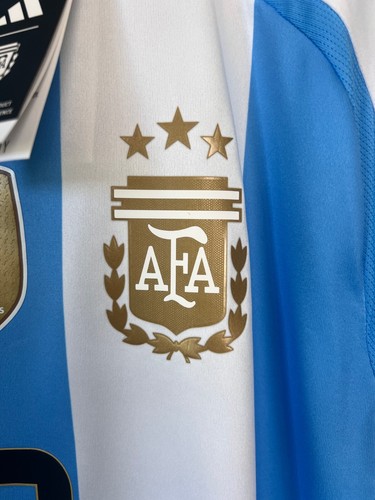 Messi Argentina Jersey 24 Home Authentic Soccer Shirt IP8388 Adidas Mens Size L - Picture 6 of 13