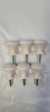 Bumper Pool Post - Small Size - Set of 6 White