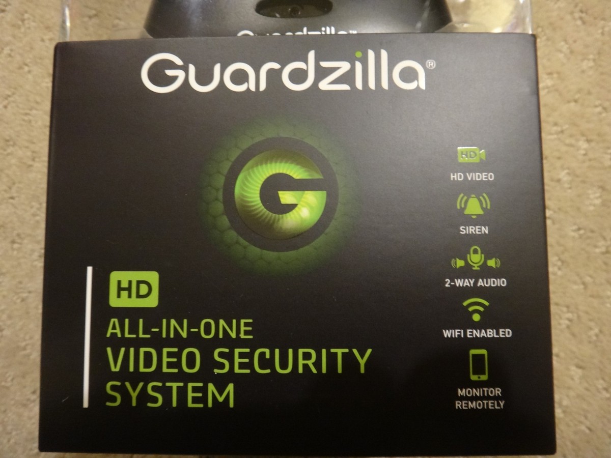 Guardzilla GZ502B Wireless All-In-One Video Security Surveillance System  Black