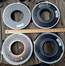 4x Various Brands 8.5" Mainframe 9-Track Reel Computer Data Tape 6250 CPI .5"