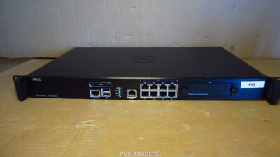 Dell NSA 2600 REV.A SonicWALL 8x 1GBe Network Security Appliance 1RK29-0A9 +EARS