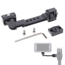 Rotatable Extension Bracket Monitor Arm w Cold Shoe 1/4"Mount for DJI Ronin S SC