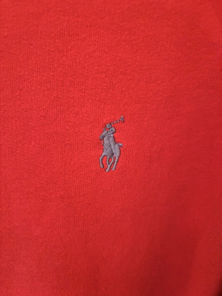 Ralph Lauren Talla XL Mujer’s Polar Pullover Sudadera Rosa Oscuro Usada Foto 2 de 4