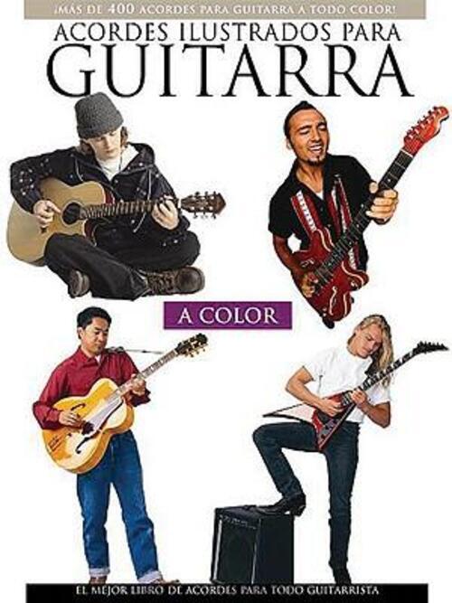 Thumbnail - Acordes Ilustrados Para Guitarra A Color | Felipe Orozco | Englisch |
