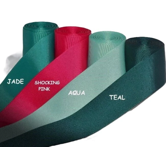 3/8", 5/8", 7/8", 1.5" Grosgrain Ribbon  5 Yards of 1 Color Solid Bulk Wholesale - Image 3 of 4